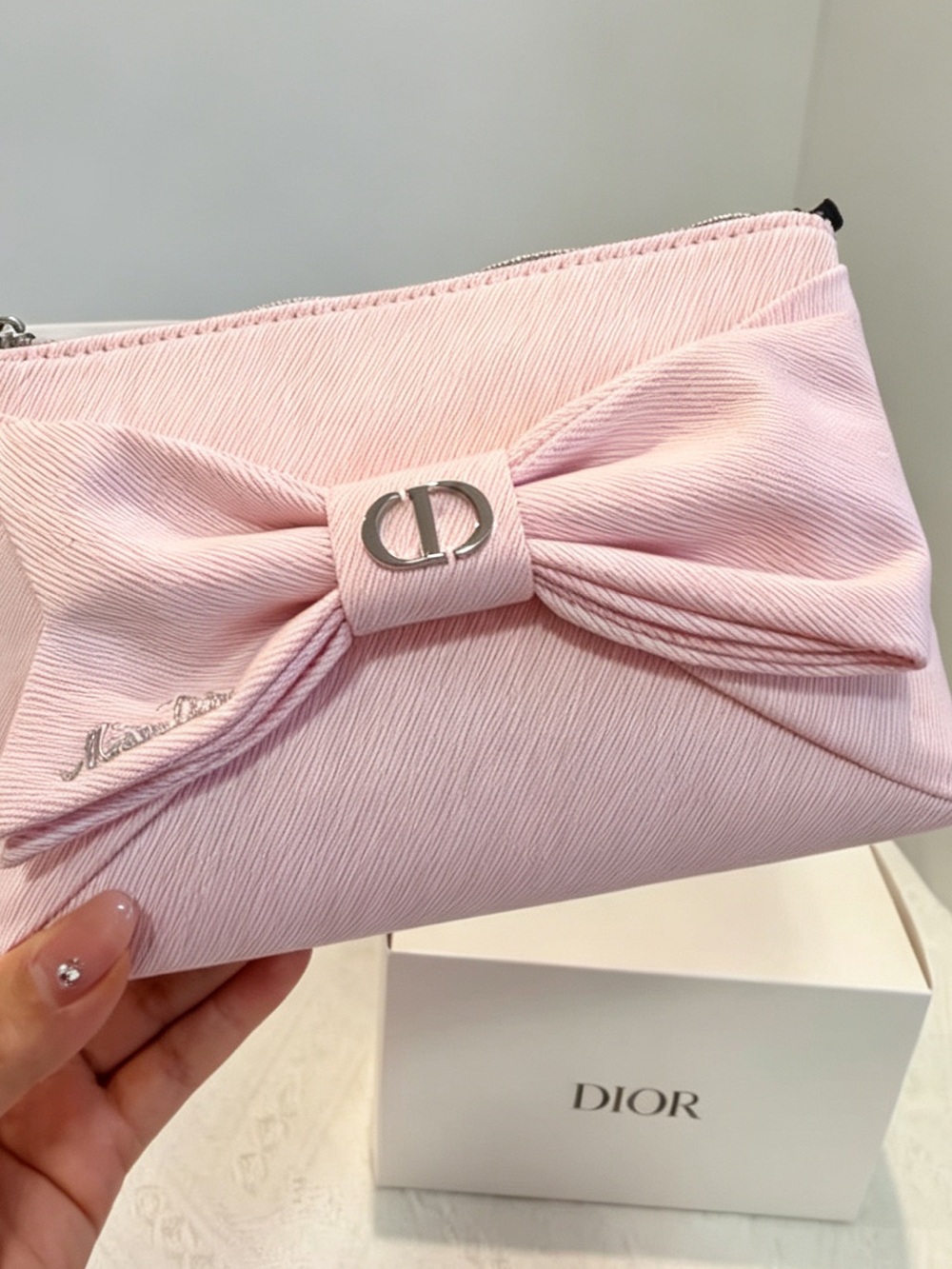 Dior beauty cosmetic bag